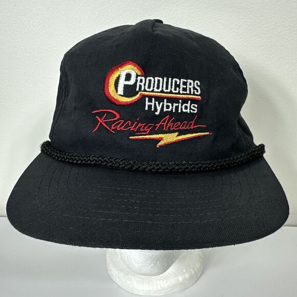 Producers Hybrids Racing Ahead Seed High Corn Snapback Hat Trucker Cap Farmer - Picture 1 of 13